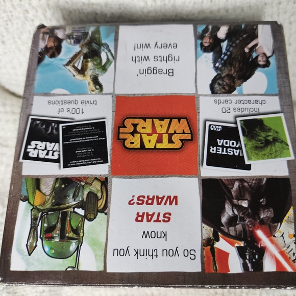 Disney Star Wars Trivia Box Card Game - Picture 11 of 12